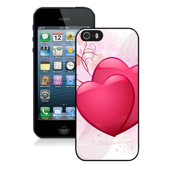 Valentine Cute Heart iPhone 5 5S Cases CBB - Click Image to Close